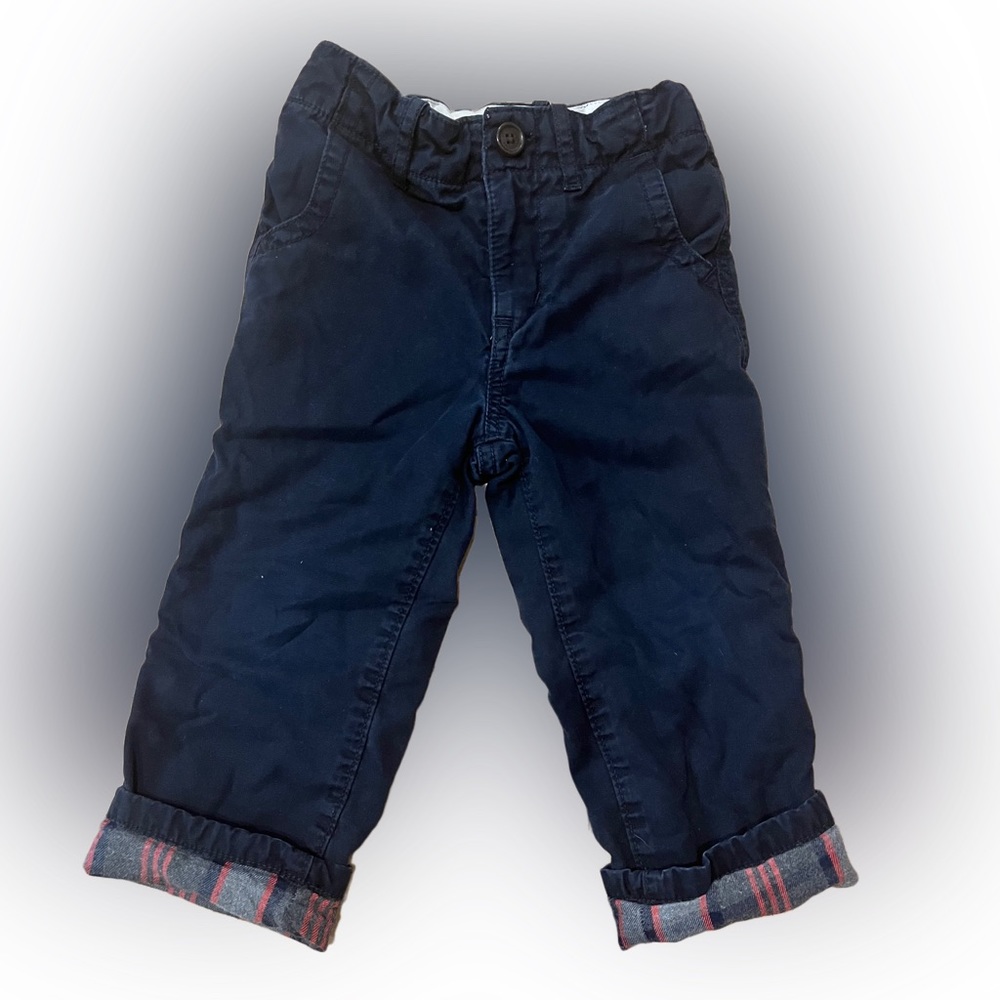 Gap Flannel Lined adjustable pants (3T) ⭐️FREE PANTS w/purchase ⭐️